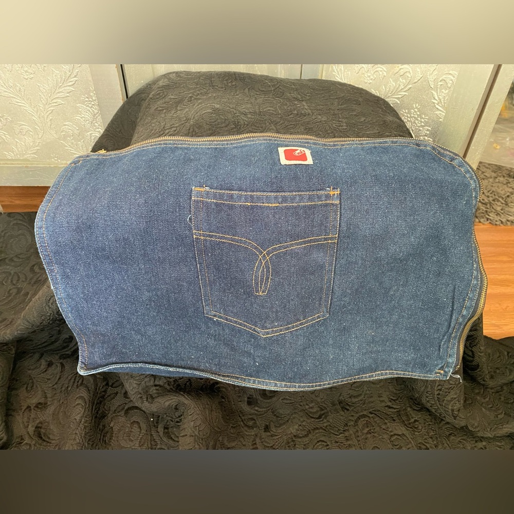 Vintage GWG Jean Zipper Briefcase
